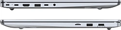 Ноутбук Tecno MegaBook K16SAA Core i5 13420H 16Gb SSD1Tb Intel UHD Graphics 16" IPS WUXGA (1920x1200) Windows 11 Home silver WiFi BT Cam 6060mAh (71003300438)