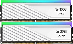 Память DDR5 2x16GB 6000MHz A-Data AX5U6000C3616G-DTLABRWH XPG Lancer RGB RTL PC5-48000 CL36 DIMM 288-pin 1.35В kit single rank Ret
