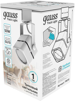 Светильник Gauss TR010 белый
