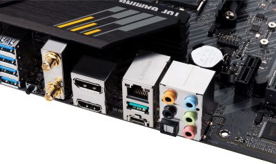 Материнская плата Asus TUF GAMING B550M-PLUS WIFI II Soc-AM4 AMD B550 4xDDR4 mATX AC`97 8ch(7.1) 2.5Gg RAID+HDMI+DP