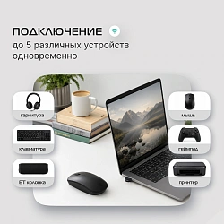 Адаптер USB Buro BU-BT40B BT4.0+EDR class 1.5 20м черный