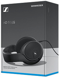 Наушники накладные Sennheiser HD 560S 3м черный проводные оголовье (509144)