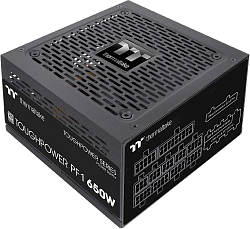 Блок питания Thermaltake ATX 650W Toughpower PF1 80+ platinum (20+4pin) APFC 140mm fan 9xSATA Cab Manag RTL