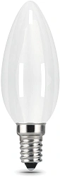 Лампа светодиодная Gauss Filament 103201209 9Вт цок.:E14 свеча 220B св.свеч.бел.нейт. (упак.:10шт)