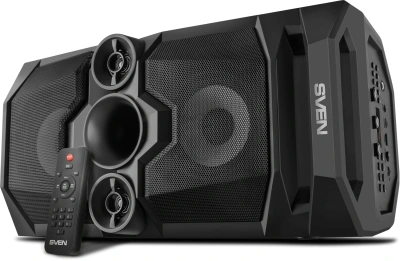 Колонка порт. Sven PS-655 черный 50W 1.0 BT/3.5Jack 4400mAh (SV-020163)