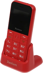Мобильный телефон Xenium X718 красный моноблок 2Sim 1.77" 128x160 Spreadtrum ThreadX RTOS 0.3Mpix GSM900/1800 MP3 FM microSD max32Gb