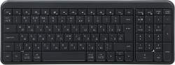 Клавиатура Logitech K250 графитовый беспроводная BT slim Multimedia (920-013452)