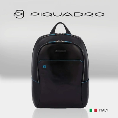 Рюкзак Piquadro Blue Square CA3214B2/N черный кожа