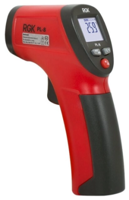 Пирометр RGK PL-8 красный/черный