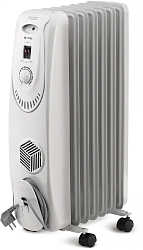 Радиатор масляный Vitek VT-1704 1500Вт белый