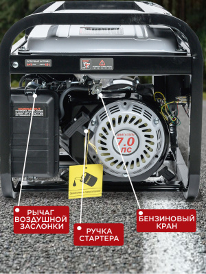 Генератор Ресанта БГ 2500 Р 2.2кВт