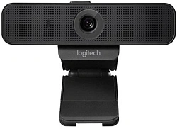 Камера Web Logitech HD Webcam C925e черный 3Mpix (1920x1080) USB2.0 с микрофоном (960-001180)
