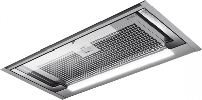 Вытяжка встраиваемая Elica GS Glass IX/A/90 серебристый управление: кнопочное (1 мотор)