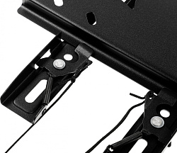 Кронштейн для телевизора Holder LCDS-5045 металлик 19"-40" макс.45кг настенный фиксированный
