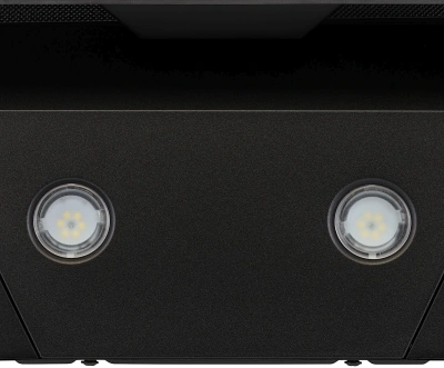 Вытяжка каминная Krona Helga 500 PB черный управление: кнопочное (1 мотор)