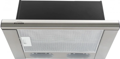 Вытяжка встраиваемая Elikor Интегра 50Н-400-В2Л нержавеющая сталь управление: кулисные переключатели (1 мотор)