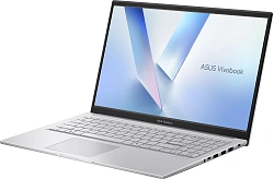 Ноутбук Asus Vivobook 15 X1504MA-BQ643 Core 3 304 16Gb SSD512Gb Intel Graphics 15.6" IPS FHD (1920x1080) без ОС silver WiFi BT Cam (90NB17I2-M01340)