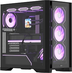Корпус Formula Air Power G8 Floe черный без БП ATX 6x120mm 2x140mm 2xUSB3.0 audio bott PSU