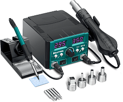 Паяльная станция Kraftool KR-75 электрич. 750Вт макс.t=480 (55340)