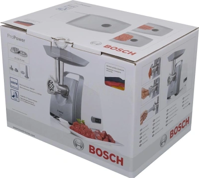 Мясорубка Bosch ProPower MFW45020 1600Вт белый/серый