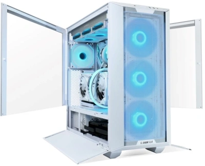 Корпус Lian-Li Lancool III RGB+ filtr белый без БП E-ATX 10x120mm 3x140mm 2xUSB3.0 audio bott PSU