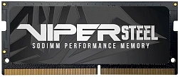 Память DDR4 16Gb 3200MHz Patriot PVS416G320C8S Steel Series RTL PC4-25600 CL22 SO-DIMM 260-pin 1.2В single rank с радиатором Ret