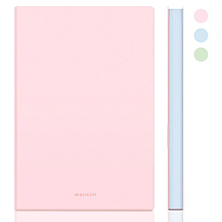 Блокнот Deli 22283LT-PINK 210х143мм искусст. кожа 96л светло-розовый