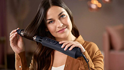 Фен-щетка Philips BHA530/00 1000Вт черный