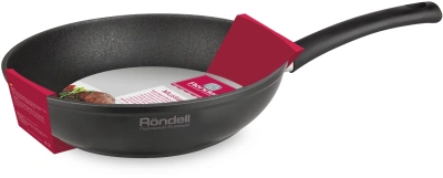 Сковорода Rondell Mustang RDA-598 круглая 26см покрытие: Xylan Plus ручка несъемная (без крышки) черный
