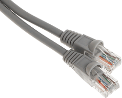 Патч-корд Buro UTP-5E-20M-G-LSZH 1Гбит/с UTP 4 пары cat.5E 20м серый RJ-45 (m)-RJ-45 (m)