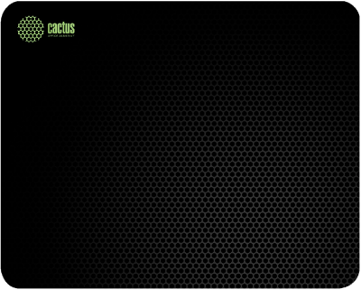 Коврик для мыши Cactus Black Mesh черный 250x200x3мм (CS-MPC-D02S)