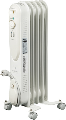 Радиатор масляный Timberk TOR 21.1005 SLX 1000Вт белый