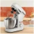 Кухонная машина Tefal Bake Partner QB520B38 планетар.вращ. 1100Вт серый/серебристый