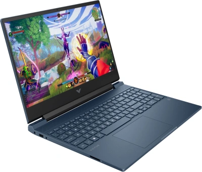 Ноутбук HP Victus 15-fb2031ci Ryzen 7 8845HS 16Gb SSD512Gb NVIDIA GeForce RTX4060 8Gb 15.6" IPS FHD (1920x1080) FreeDOS blue WiFi BT Cam (A74LLEA)