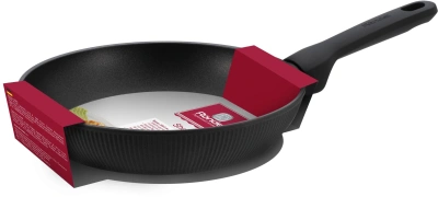 Сковорода Rondell Shell RDA-1928 круглая 24см покрытие: Xylan Plus ручка несъемная (без крышки) темно-серый