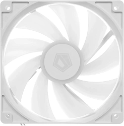 Вентилятор для корпуса ID-Cooling XF-120 ARGB 120х120x25 белый 4-pin 30.5дБ (XF-120-ARGB-W) Ret