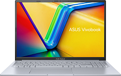 Ноутбук Asus VivoBook 16X K3605VC-RP370 Core i5 13420H 16Gb SSD512Gb NVIDIA GeForce RTX 3050 4Gb 16" IPS WUXGA (1920x1200) без ОС silver WiFi BT Cam (90NB11D2-M00FL0)