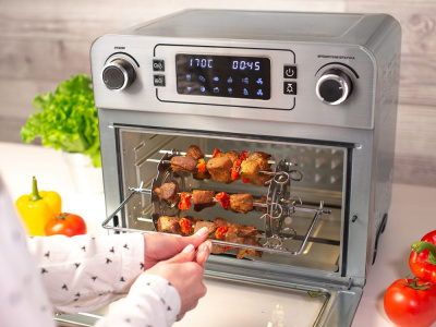 Мини-печь GFGril GFAO-700 23л. 1700Вт серебристый