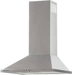 Вытяжка каминная Krona Bella 500 inox PB нержавеющая сталь управление: кнопочное (1 мотор)