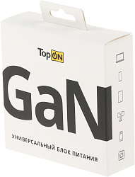 Блок питания TopON TOP-GaN-65W автоматический 65W 5V-20V 3.25A от бытовой электросети LED индикатор
