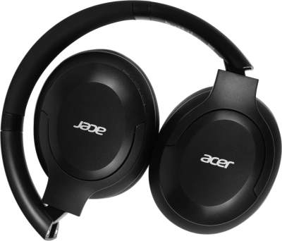 Наушники с микрофоном Acer OHR304 черный мониторные BT оголовье (ZL.HDSEE.00B)