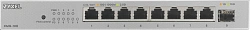 Коммутатор Zyxel XMG-108-ZZ0101F (L2) 8x2.5Гбит/с 1SFP+ неуправляемый
