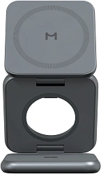 Беспроводное зар./устр. Magssory fold pro 23W 3A+2.22A (PD+QC+QI) USB Type-C для Apple темно-синий (WCH063M)