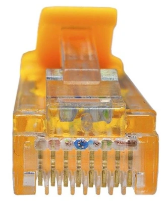 Патч-корд Suprlan 10-0163 UTP RJ-45 вил.-вилка RJ-45 кат.5E 2м желтый LSZH 26AWG