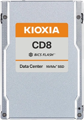 Накопитель SSD Toshiba PCIe 4.0 x4 3.84TB KCD8XRUG3T84 CD8-R Kioxia 2.5" 1 DWPD