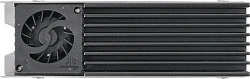 Радиатор для SSD Thermaltake MS-1 черный 16дБ металл Ret (CL-O043-AL02BL-A)