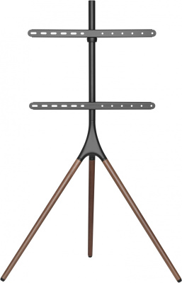 Подставка для телевизора Cactus CS-ST1246BKWN черный/орех 45"-65" макс.32кг напольный
