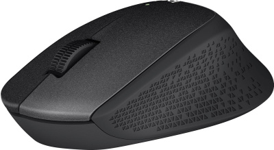 Мышь Logitech M330 Silent Plus черный оптическая 1000dpi silent беспров. USB 2but (910-004924)