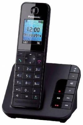 Р/Телефон Dect Panasonic KX-TGH220RUB черный автооветчик АОН