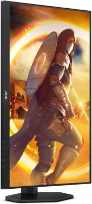 Монитор AOC 27" Q27G4X черный IPS LED 0.5ms 16:9 HDMI матовая HAS Piv 450cd 178гр/178гр 2560x1440 180Hz G-Sync FreeSync Premium DP 2K 5.29кг